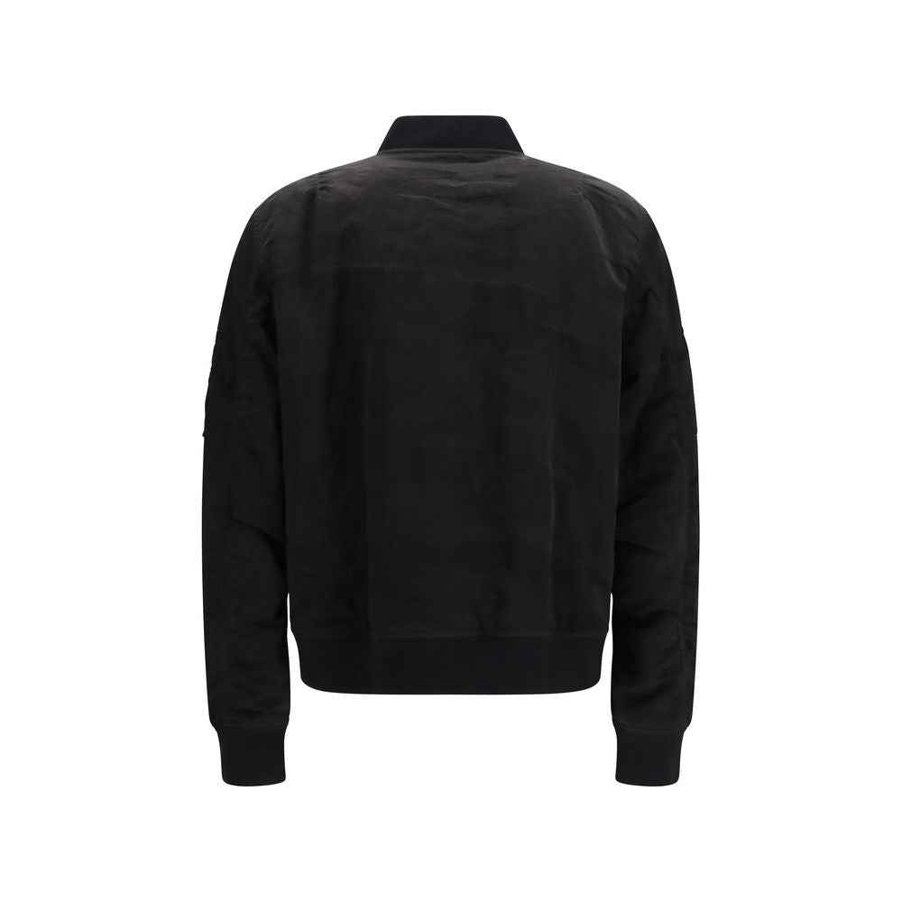 Fendi Black Polyamide Men's Bomber