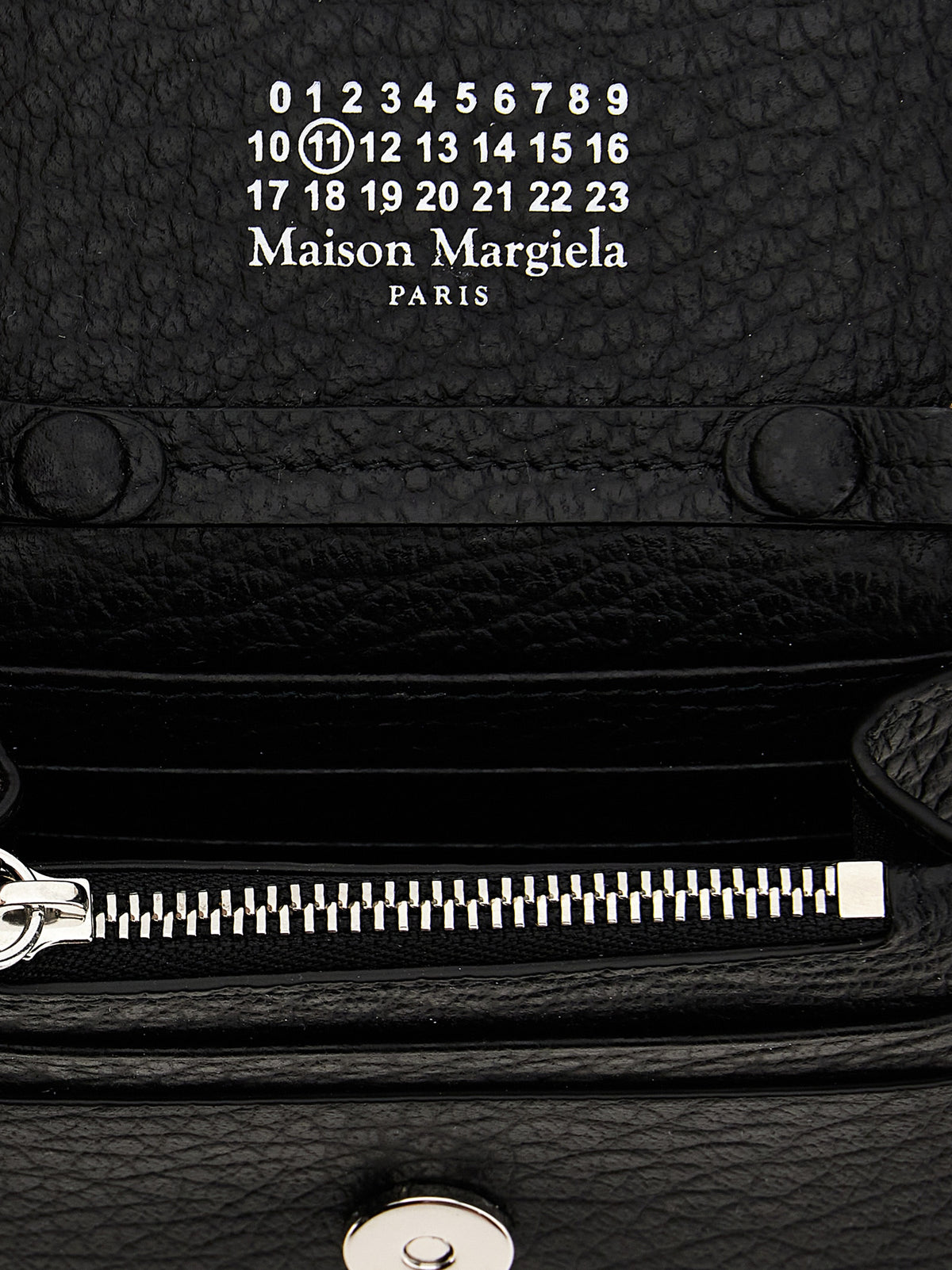 Maison Margiela Black Calfskin Women's Cardholder
