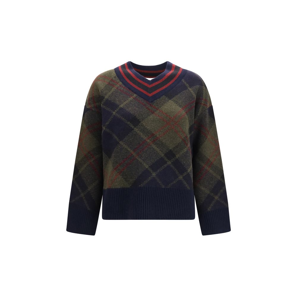 Barbour Bicolor Wool Oves Aries Women's Sweatshirt