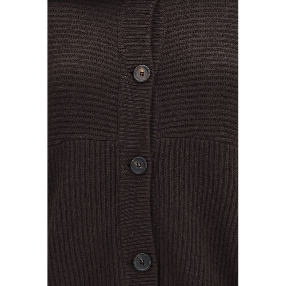 Brunello Cucinelli Brown Cashmere Women's Cardigan