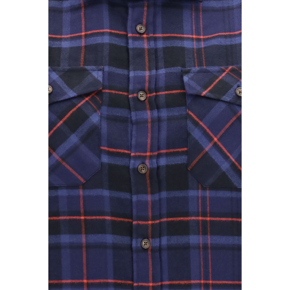 Deperlu Multicolor Cotton Pattern Men's Shirt