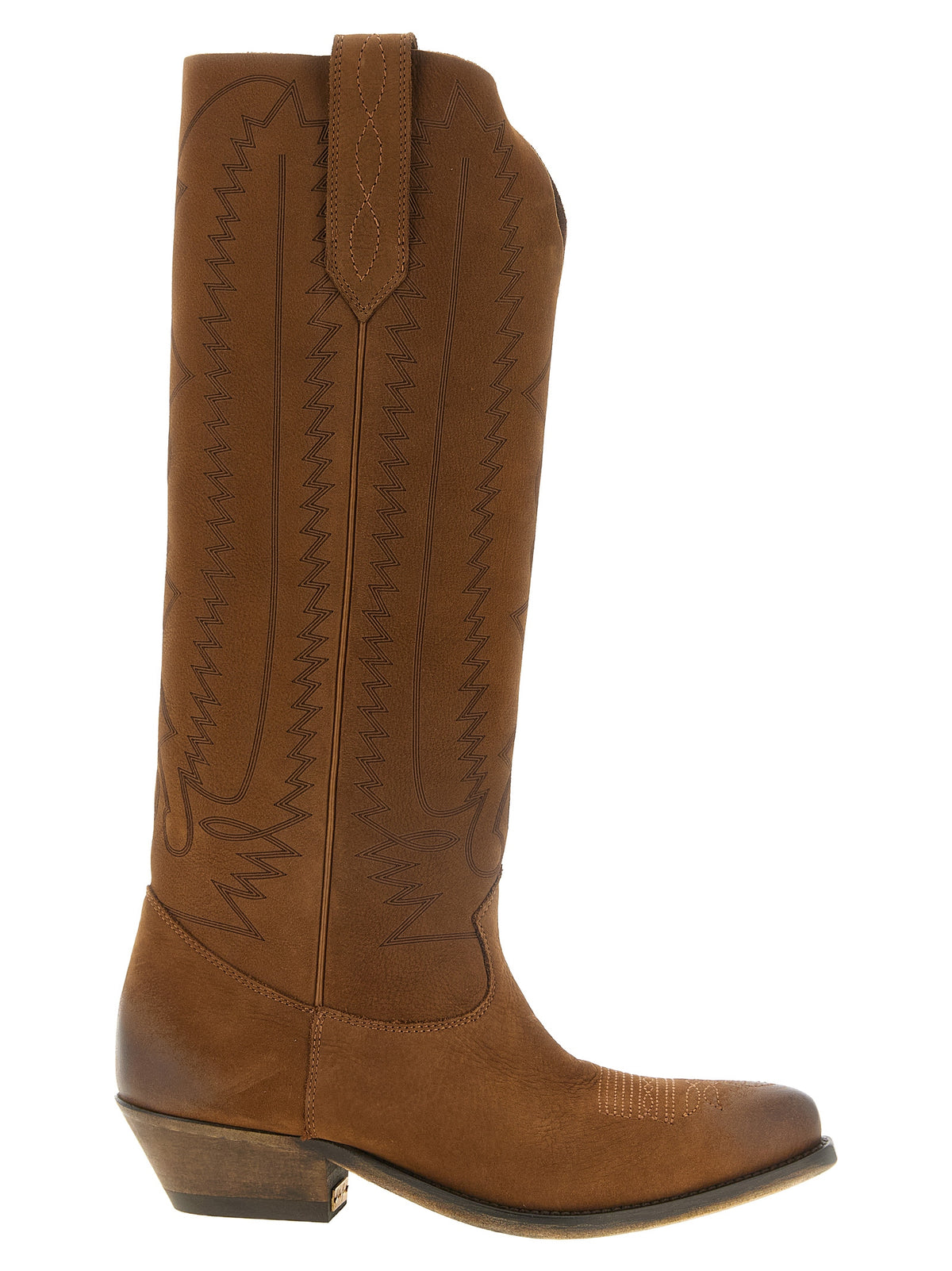 Golden Goose Brown Cowhide Chelsea Women's Boots
