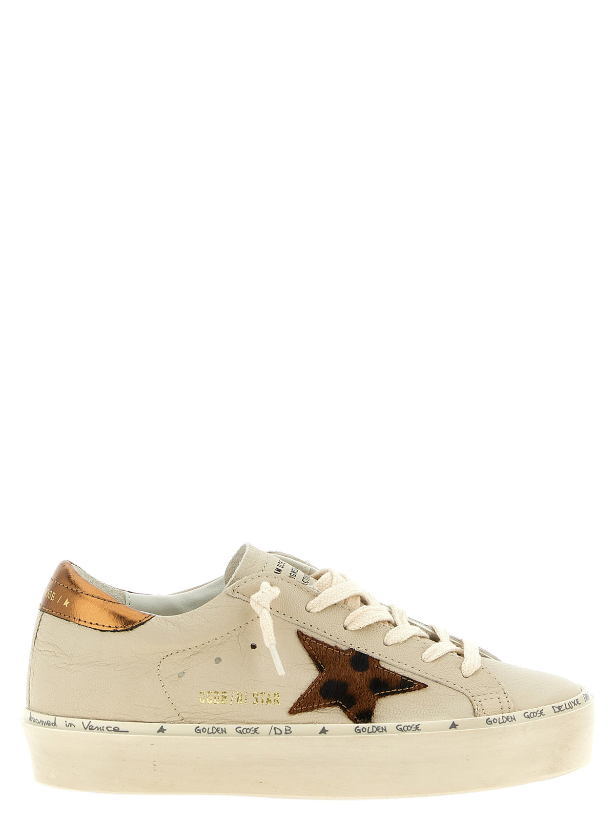 Golden Goose Multicolor Goatskin Platform Women's Sneakers