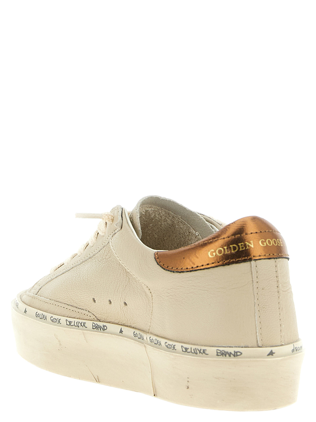 Golden Goose Multicolor Goatskin Platform Women's Sneakers