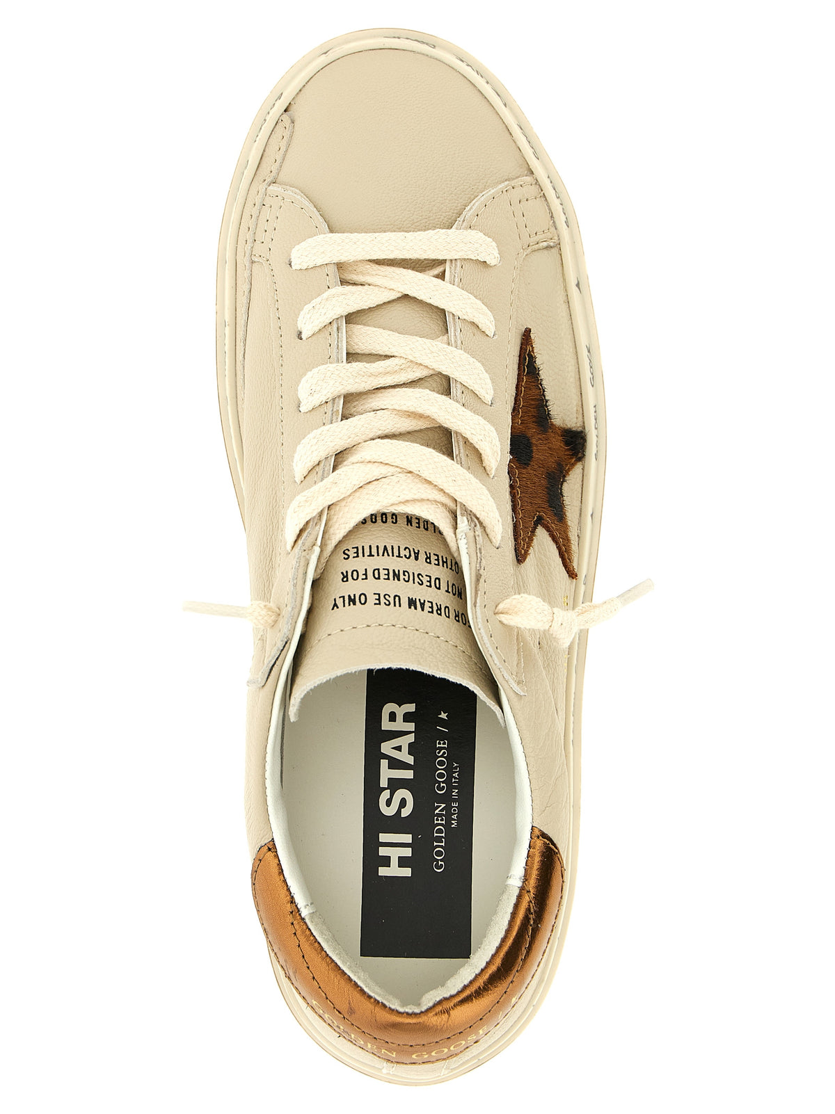 Golden Goose Multicolor Goatskin Platform Women's Sneakers