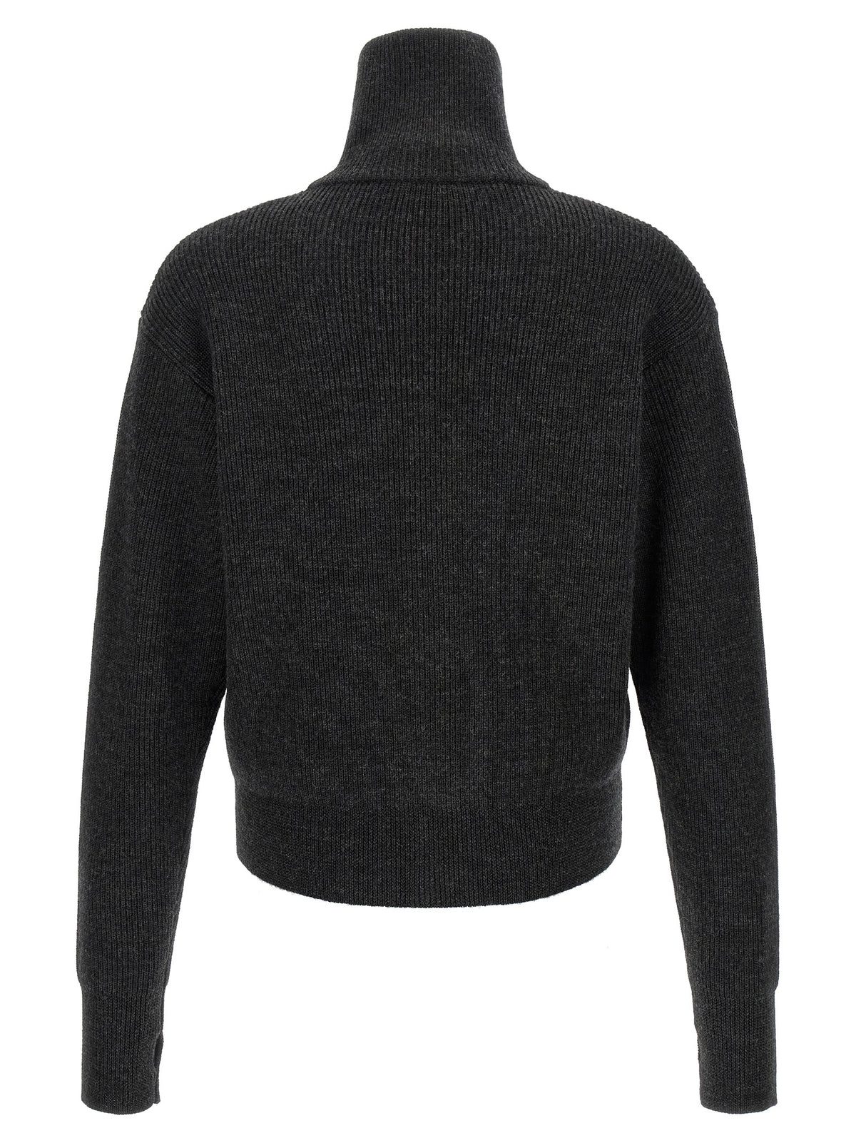 Lemaire Gray Wool Men's Cardigan