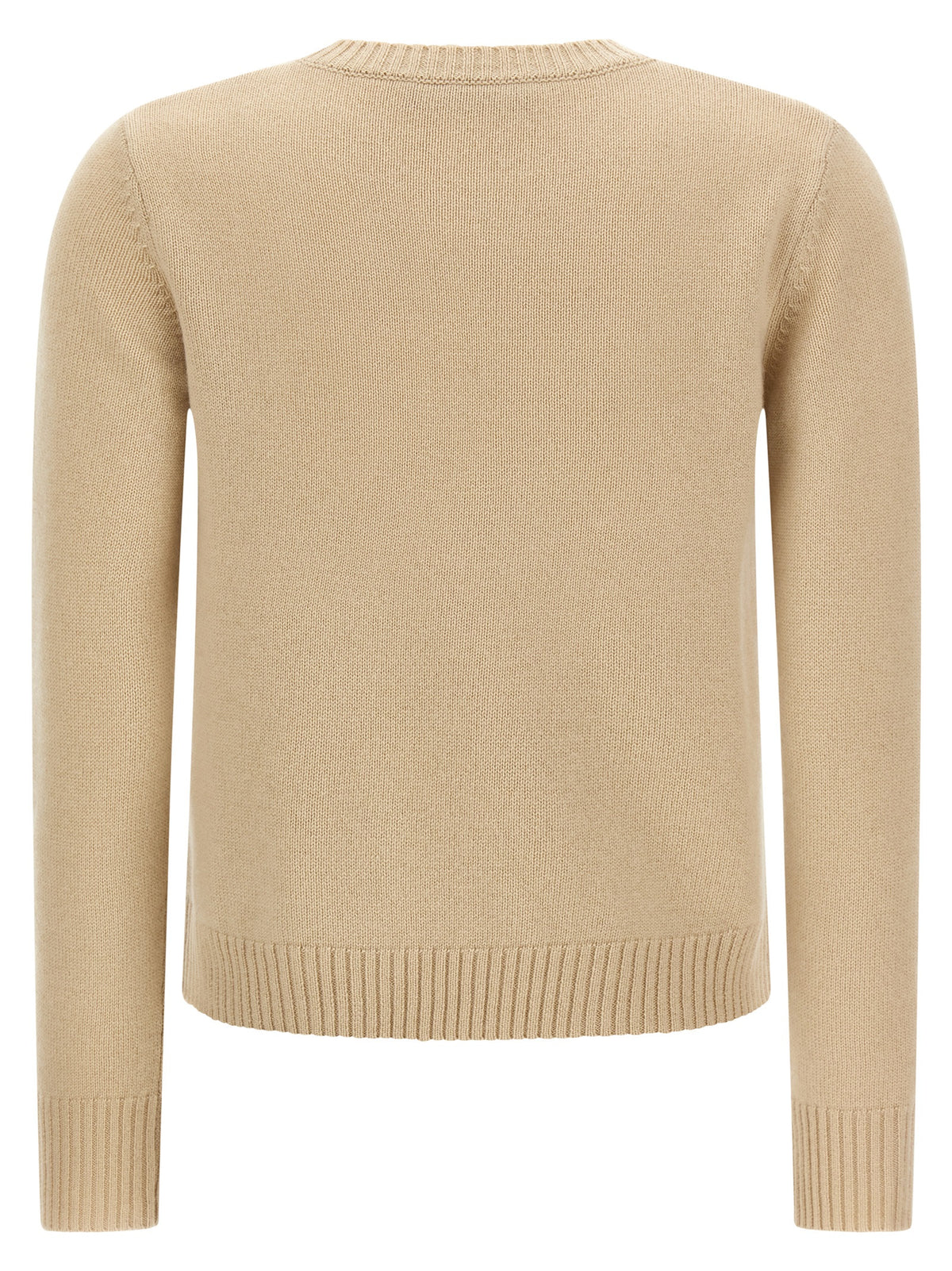Max Mara Beige Wool Women's Cardigan