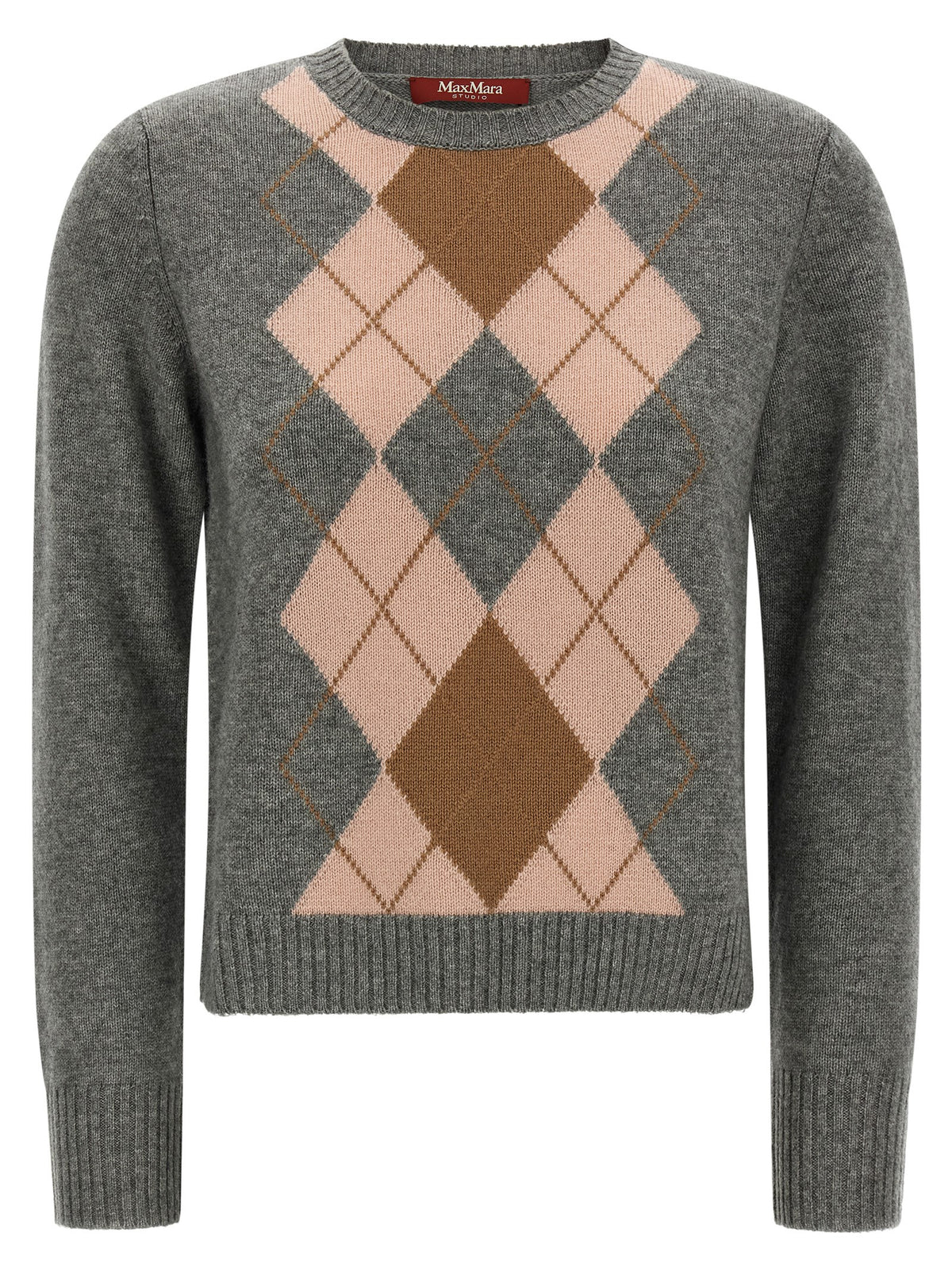 Max Mara Gray Wool Women's Cardigan