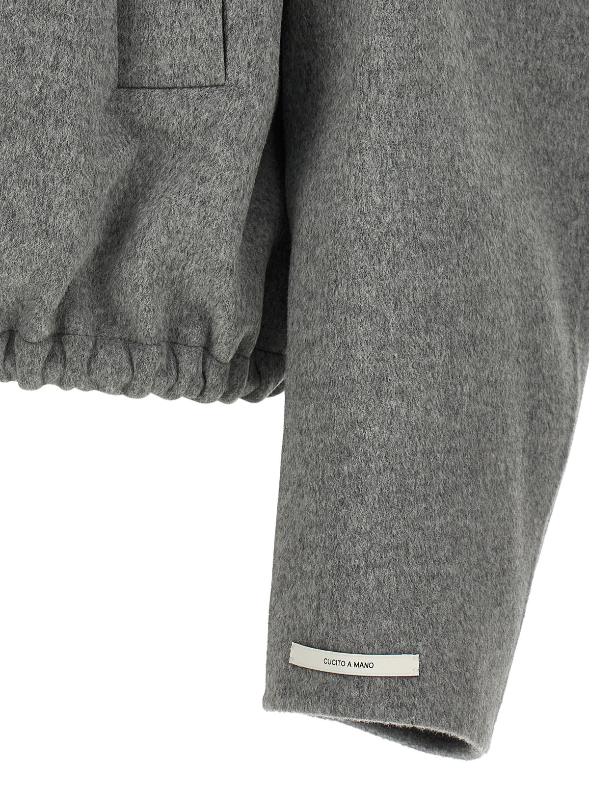 Sportmax Gray Wool Women's Bomber