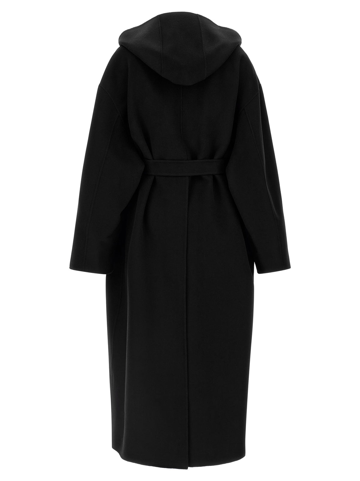 Sportmax Black Wool Women's Coat