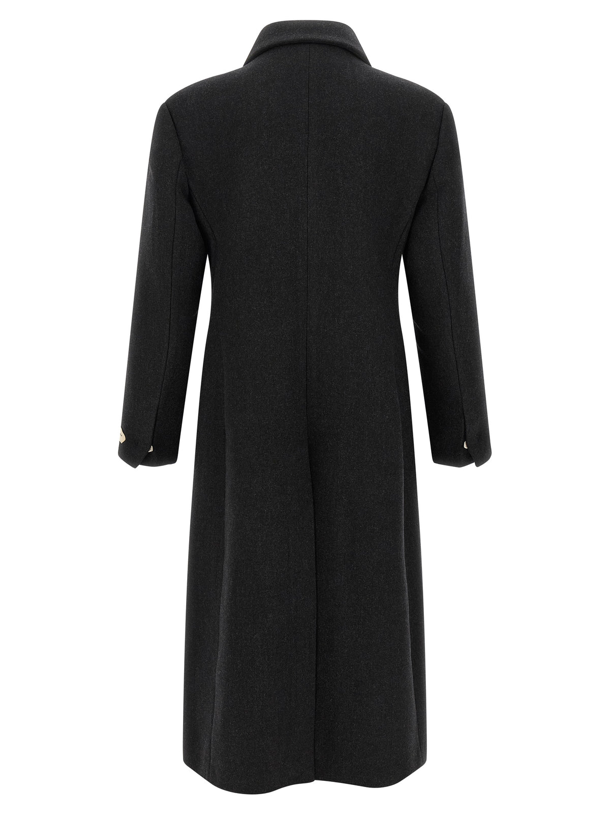 Jacquemus Gray Virgin Wool Men's Coat
