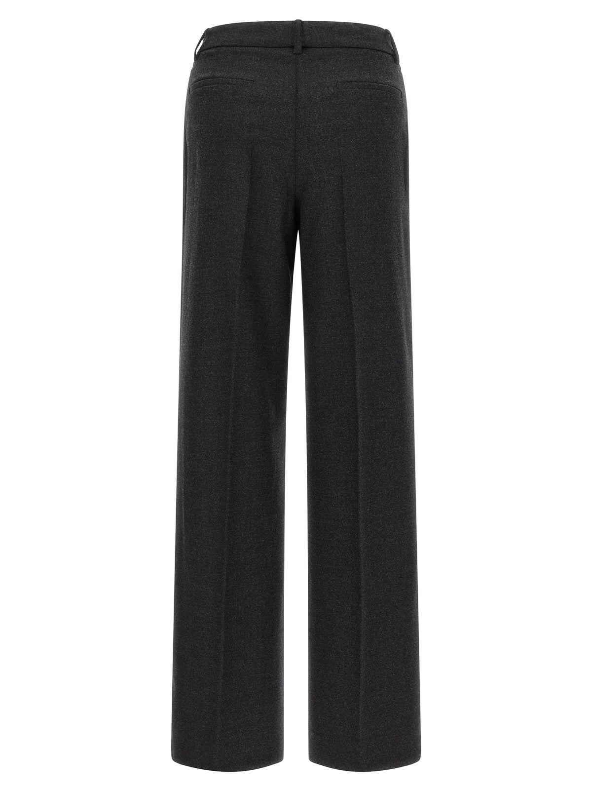 P.A.R.O.S.H. Gray Virgin Wool Dress Women's Pants