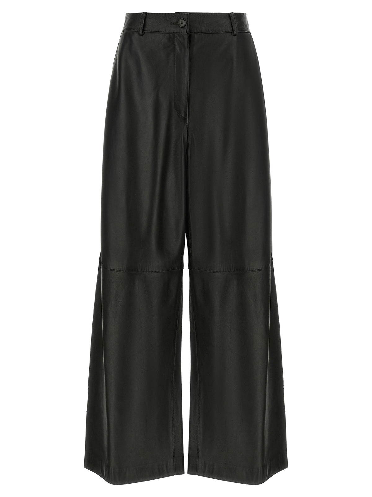 P.A.R.O.S.H. Black Leather Women's Pants