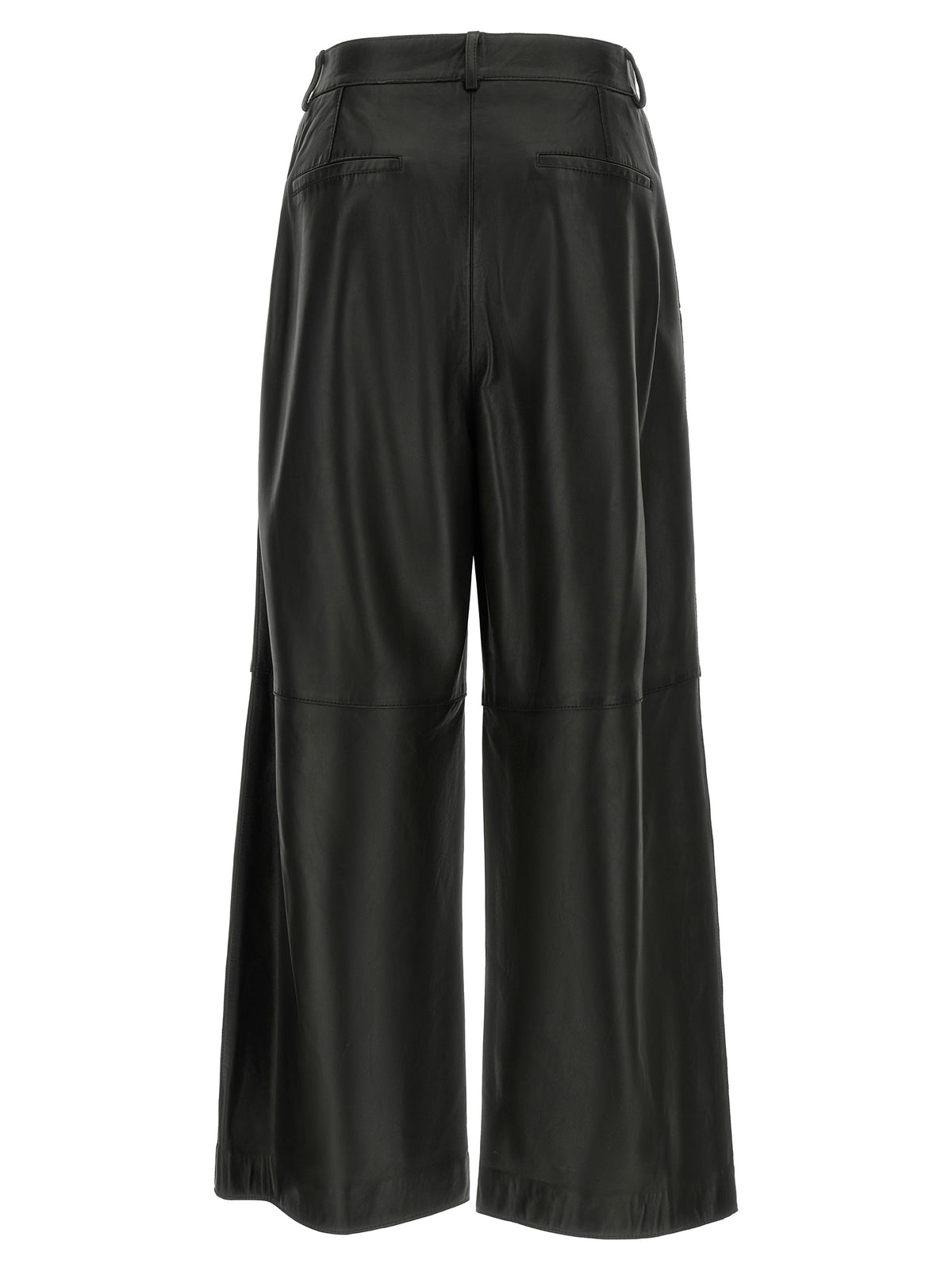 P.A.R.O.S.H. Black Leather Women's Pants