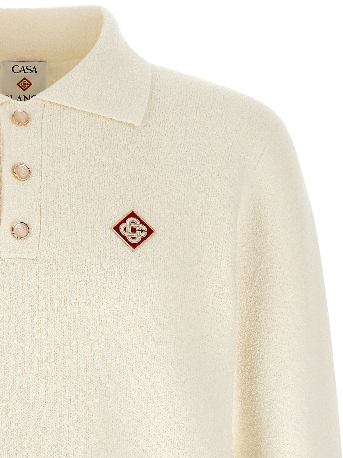 Casablanca Bicolor Cotton Polo Men's Shirt