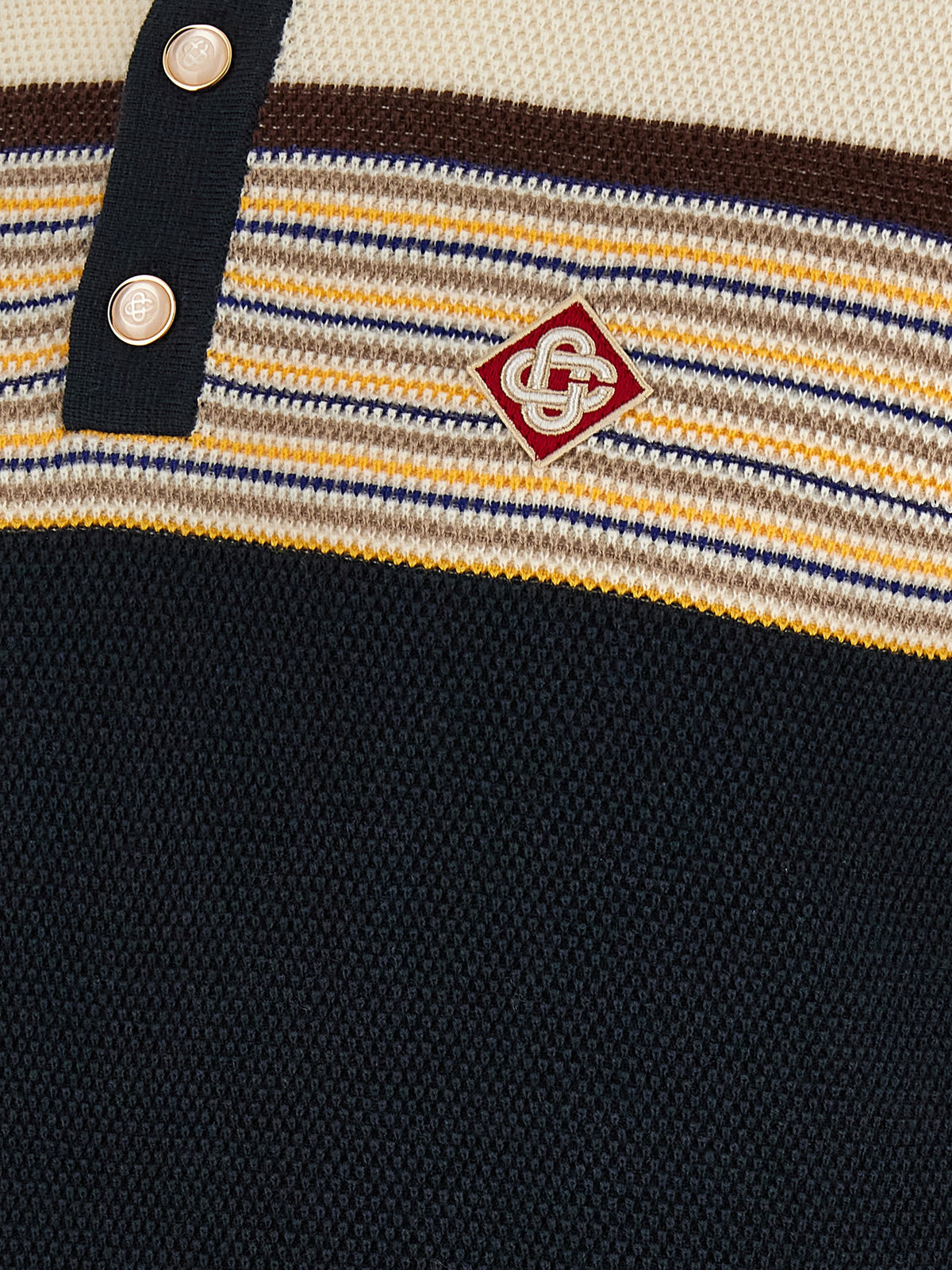 Casablanca Multicolor Cotton Polo Men's Shirt