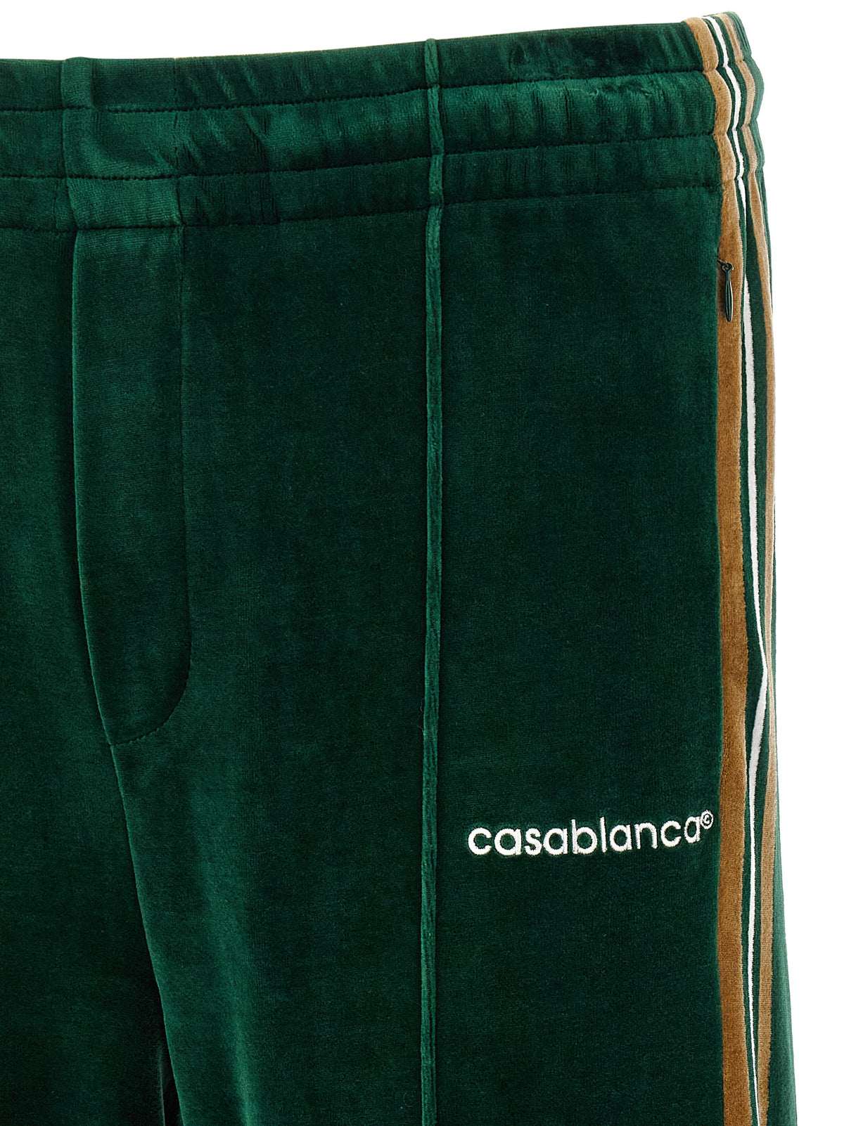 Casablanca Bicolor Cotton Casual Men's Pants