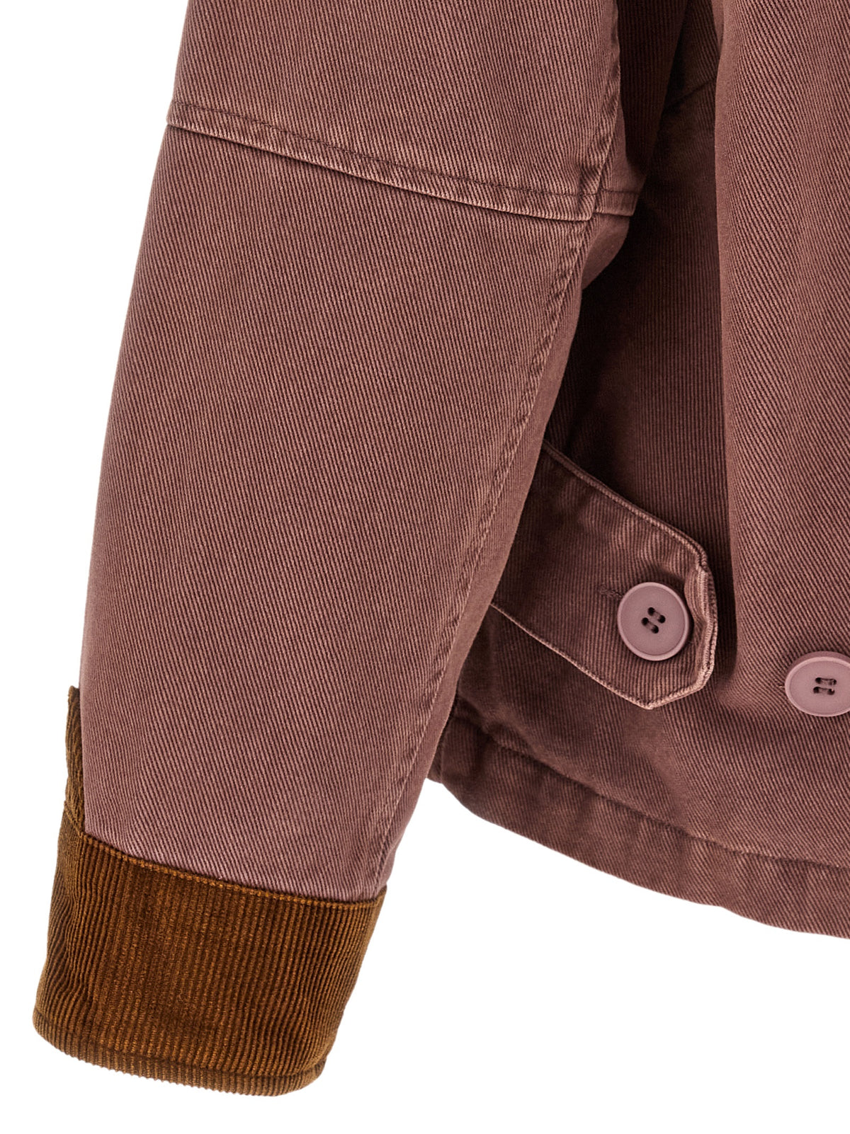 FOUND Multicolor Cotton Denim Men's Jacket