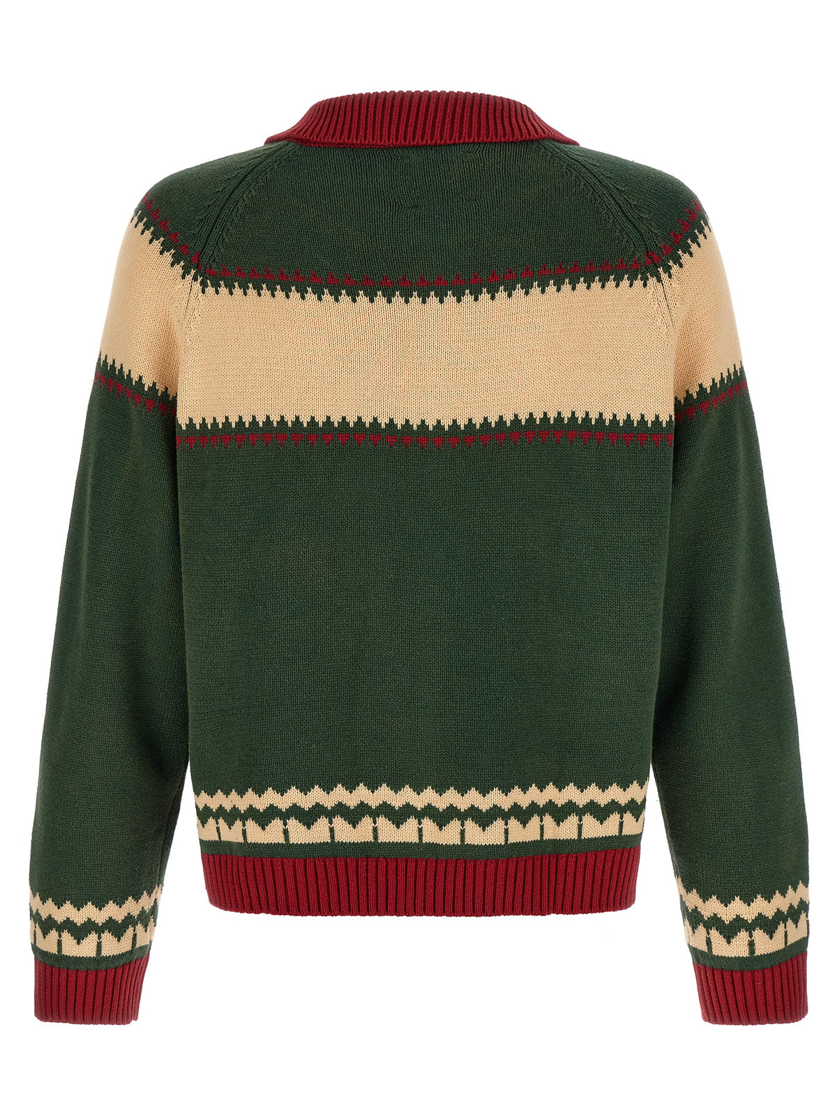 FOUND Bicolor Cotton Men's Cardigan