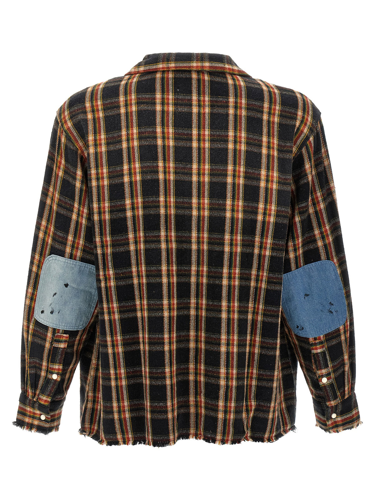 FOUND Multicolor Cotton Men's Blouse
