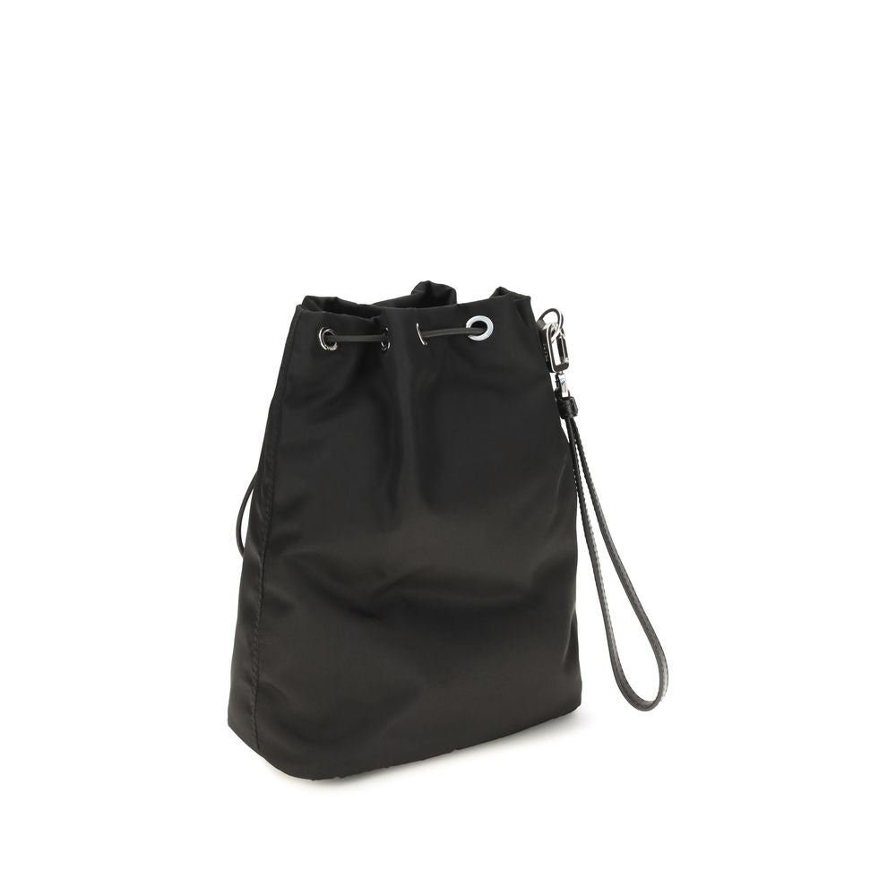 Prada Black Nylon Men's Wallet