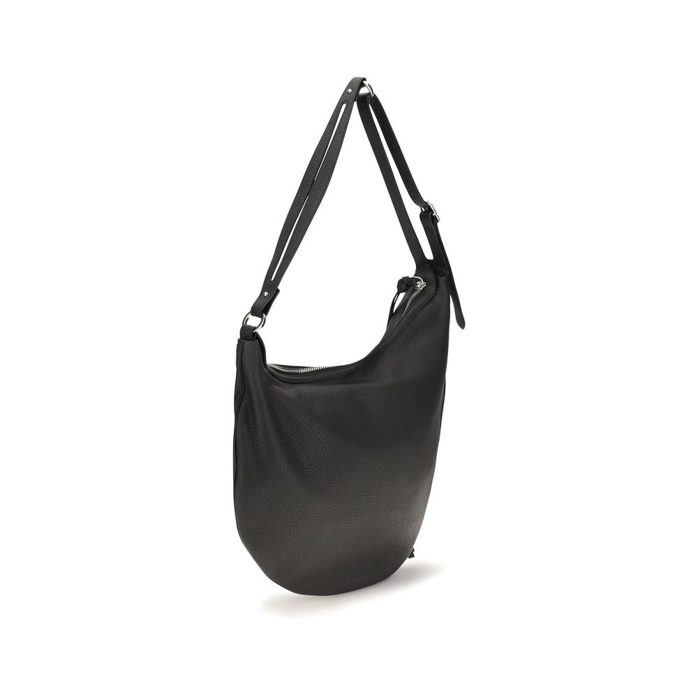 Fendi Black Calf Leather Bos Taurus Shoulder Men's Bag