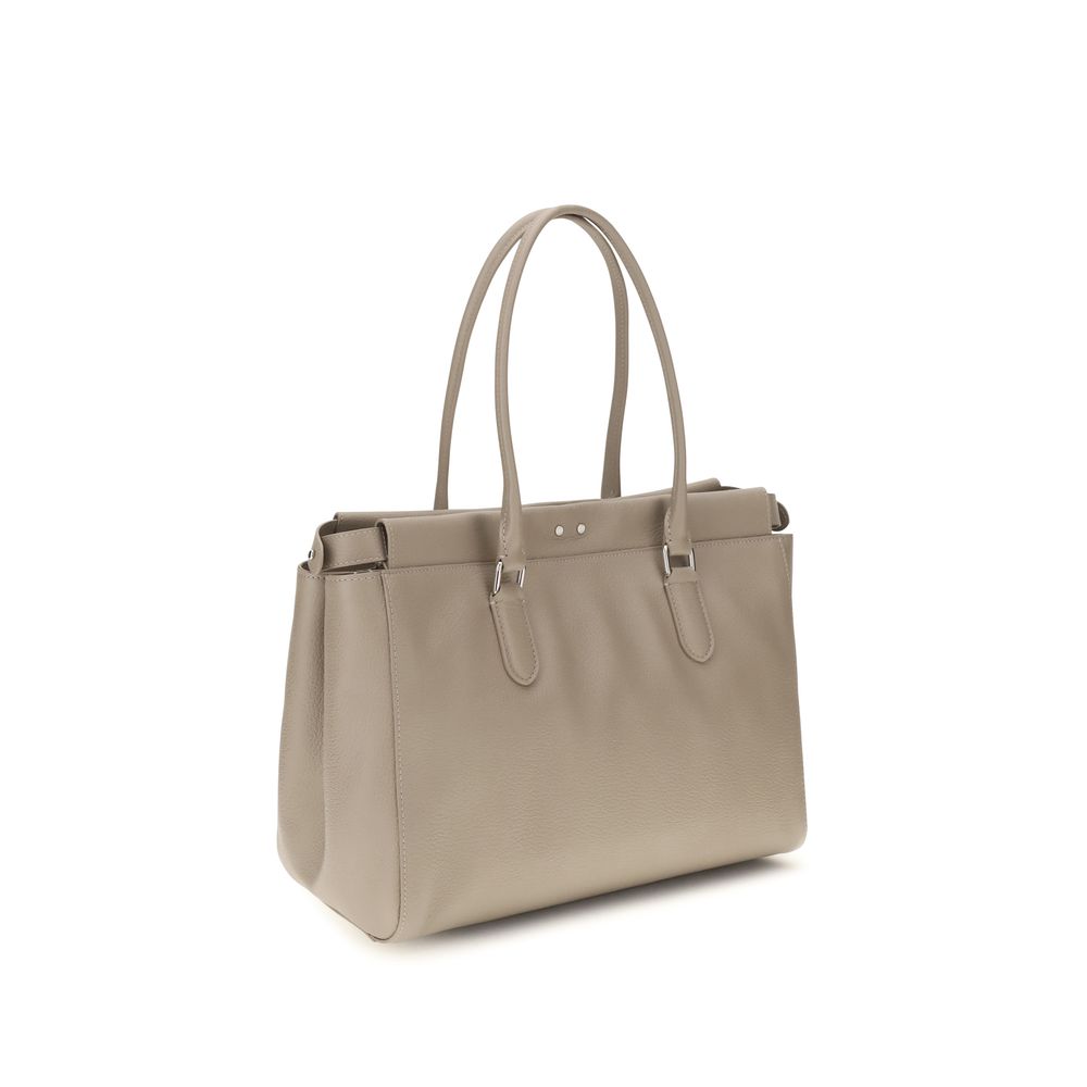 Fendi Beige Calf Leather Bos Taurus Shoulder Women's Bag