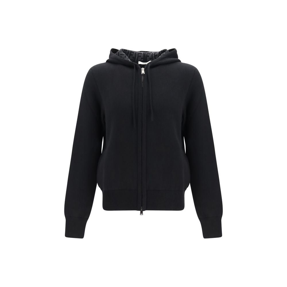Fendi Black Cashmere Men's Hoodie