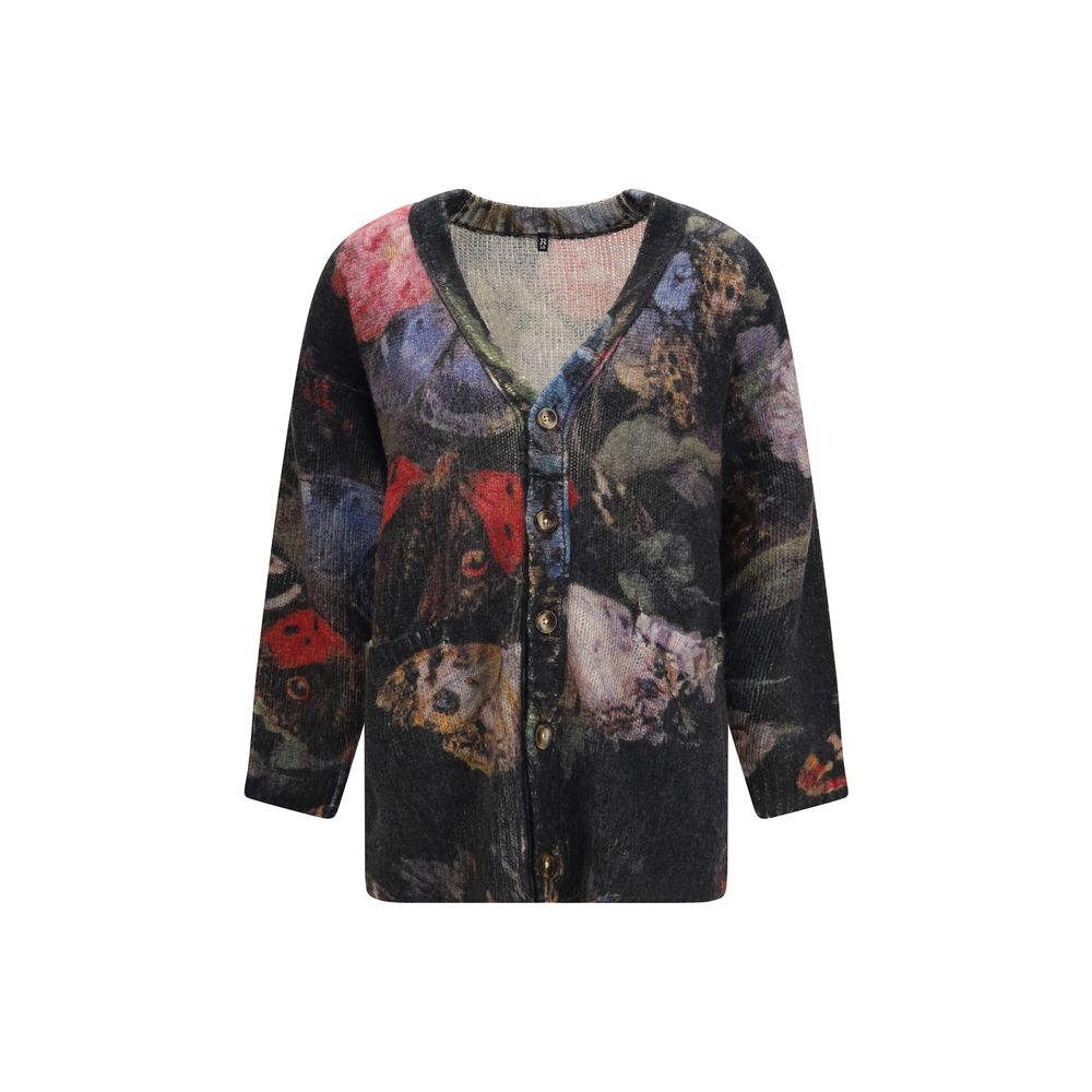 R13 Gray Cashmere Women's Cardigan