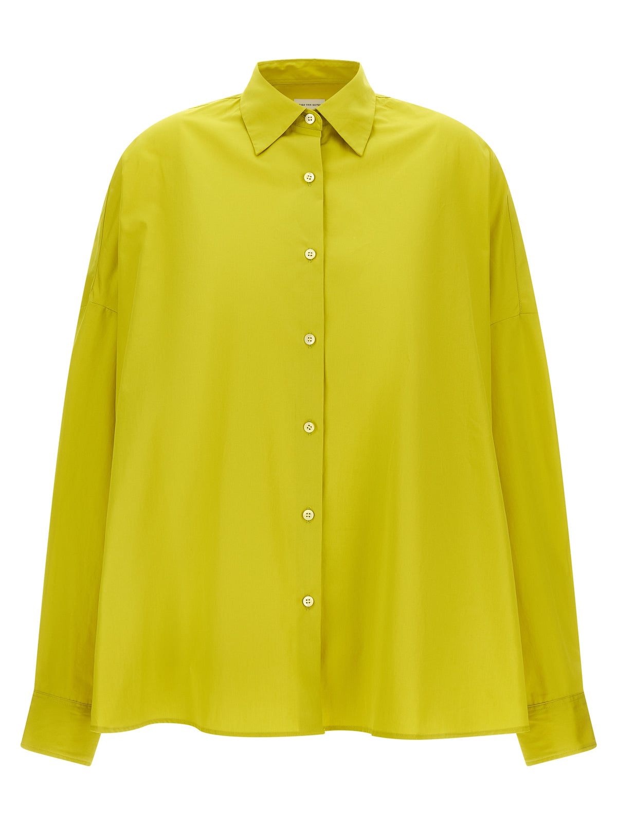 Dries Van Noten Bicolor Cotton Women's Blouse