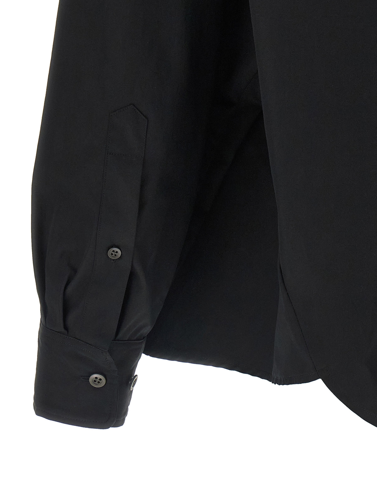 Dries Van Noten Black Cotton Women's Blouse
