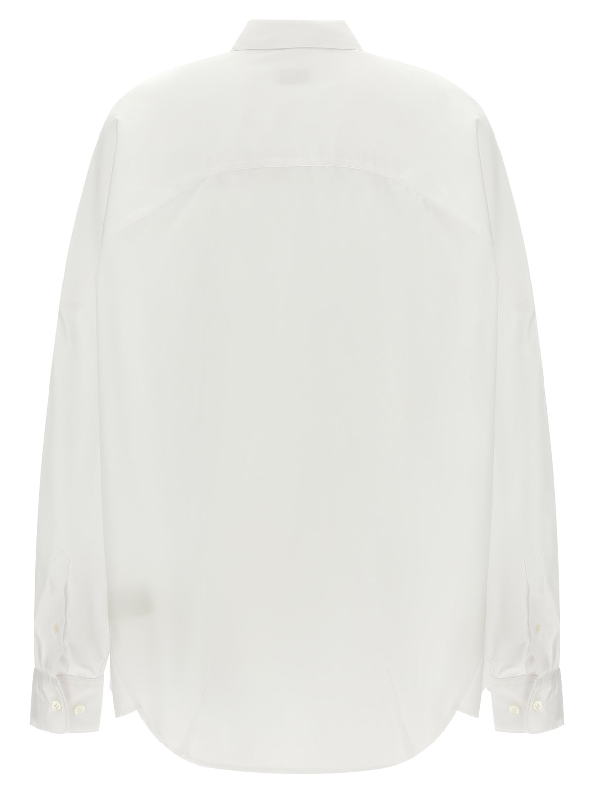 Dries Van Noten White Cotton Women's Blouse