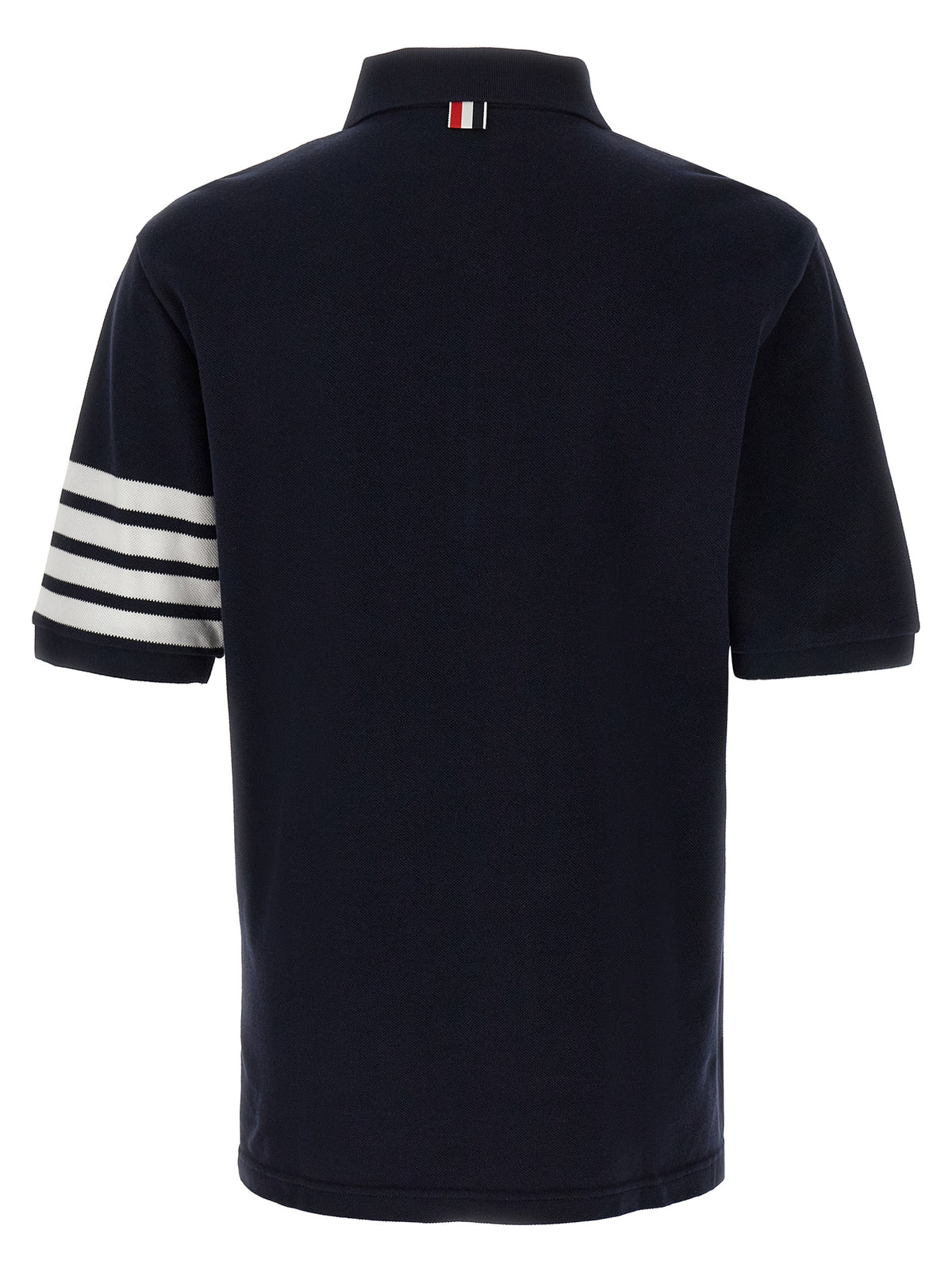 Thom Browne Blue Cotton Polo Men's Shirt