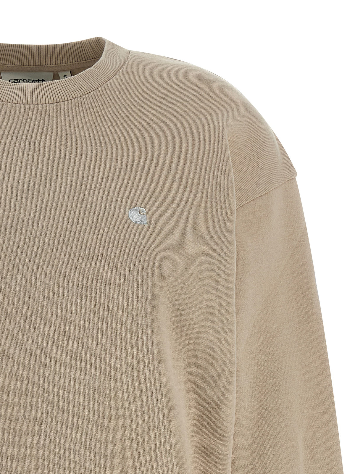 Carhartt Wip Beige Cotton Women's Sweatshirt