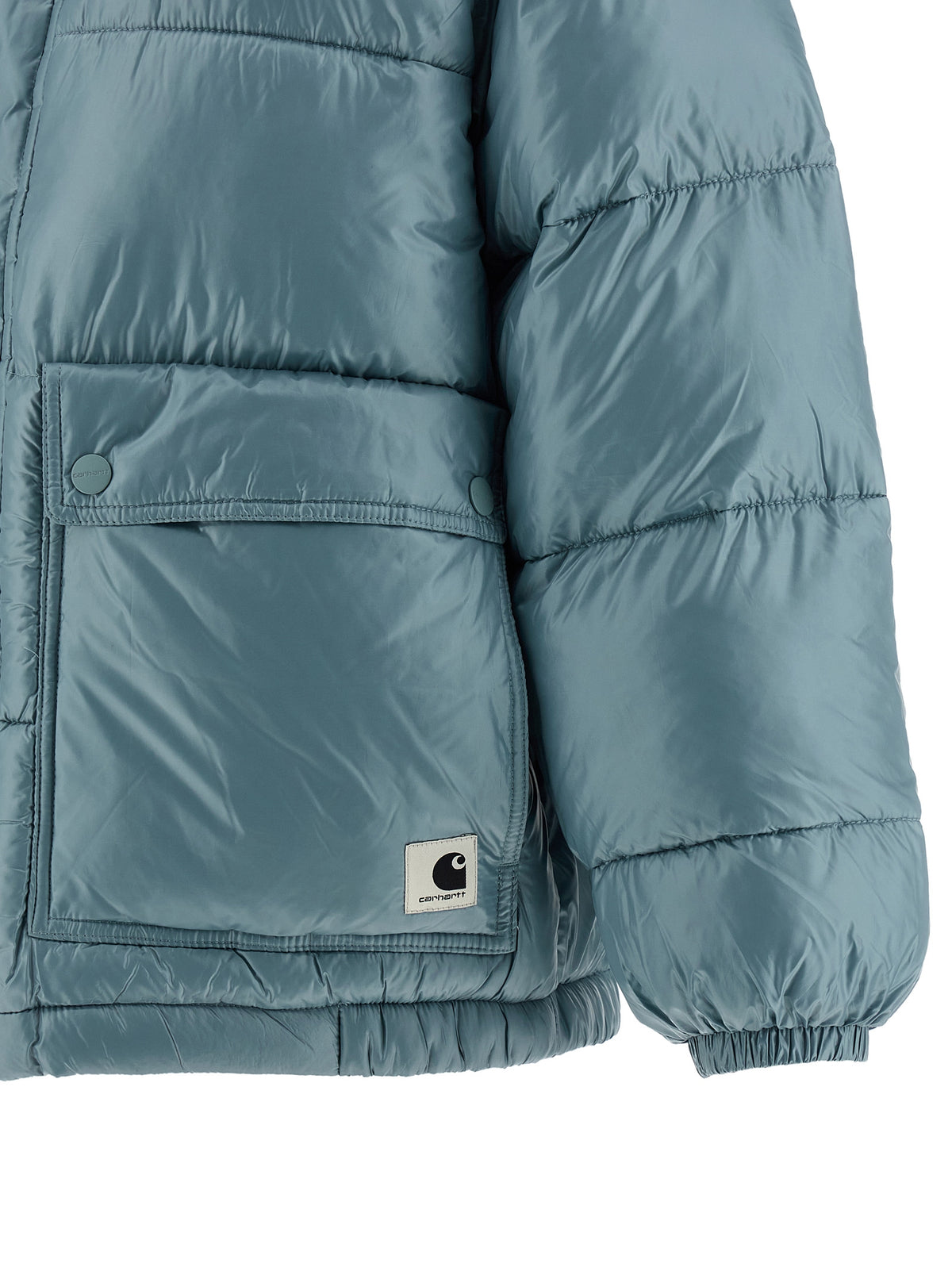 Carhartt Wip Blue Polyester Full-Length Women's Jacket