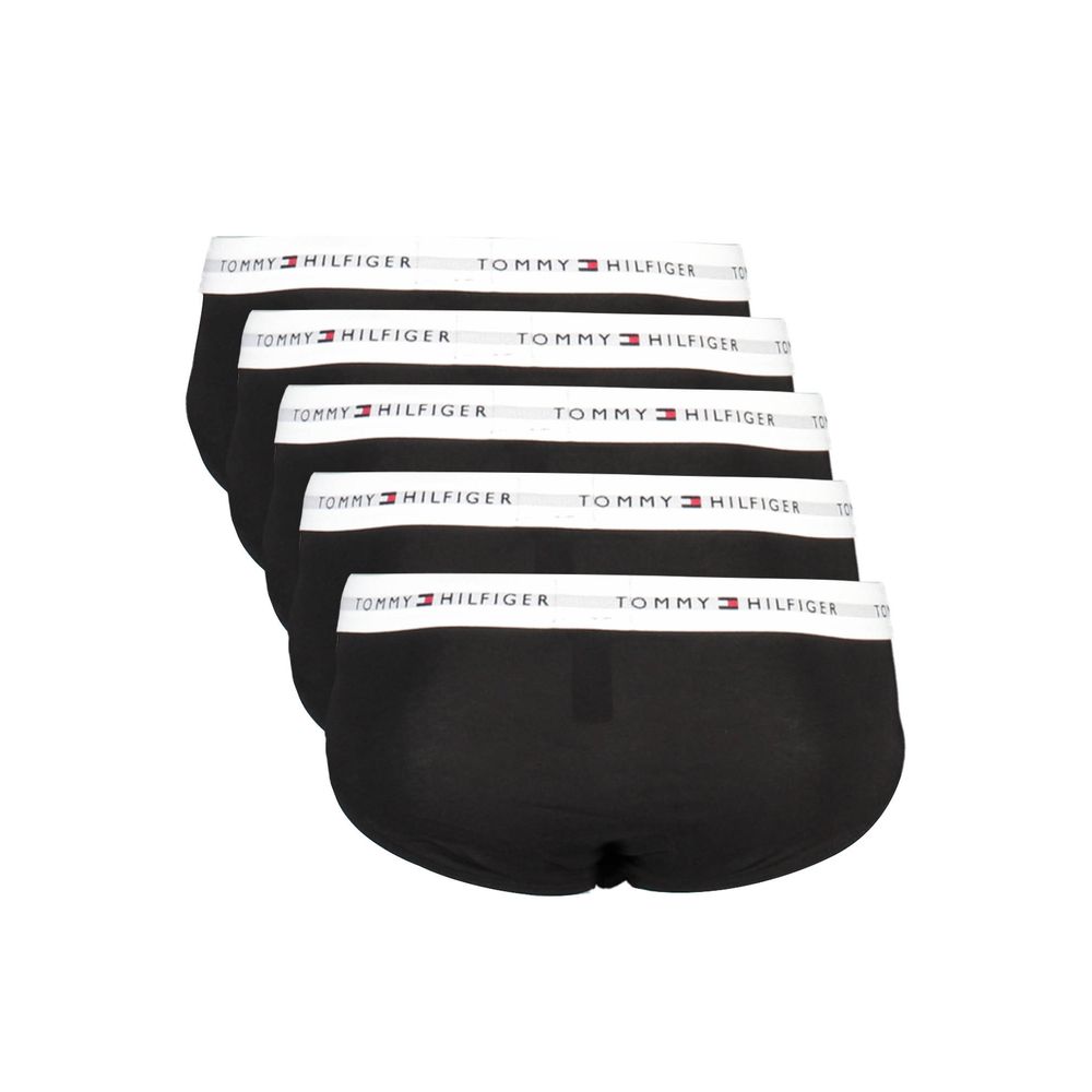 Tommy Hilfiger Black Cotton Men's Men's Briefs