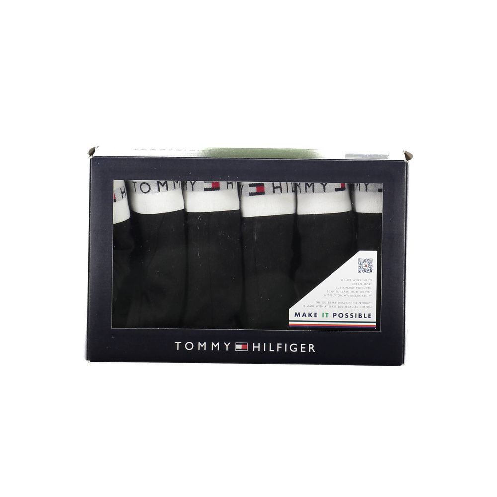 Tommy Hilfiger Black Cotton Men's Men's Briefs