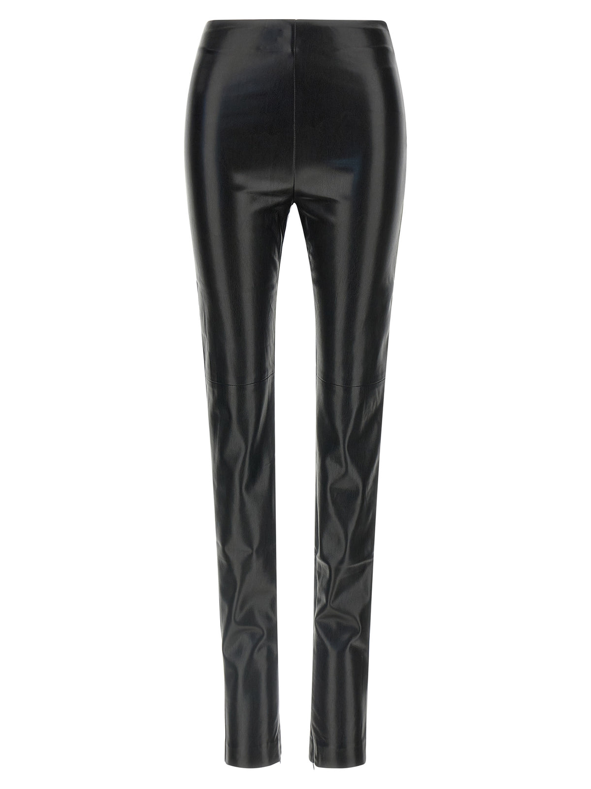 The Andamane Black Polyester Women's Leggings