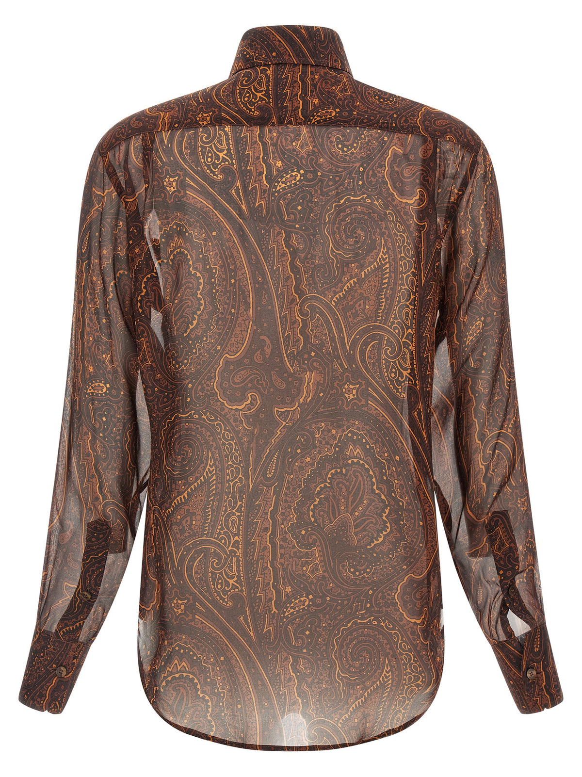 Etro Brown Silk Women's Blouse