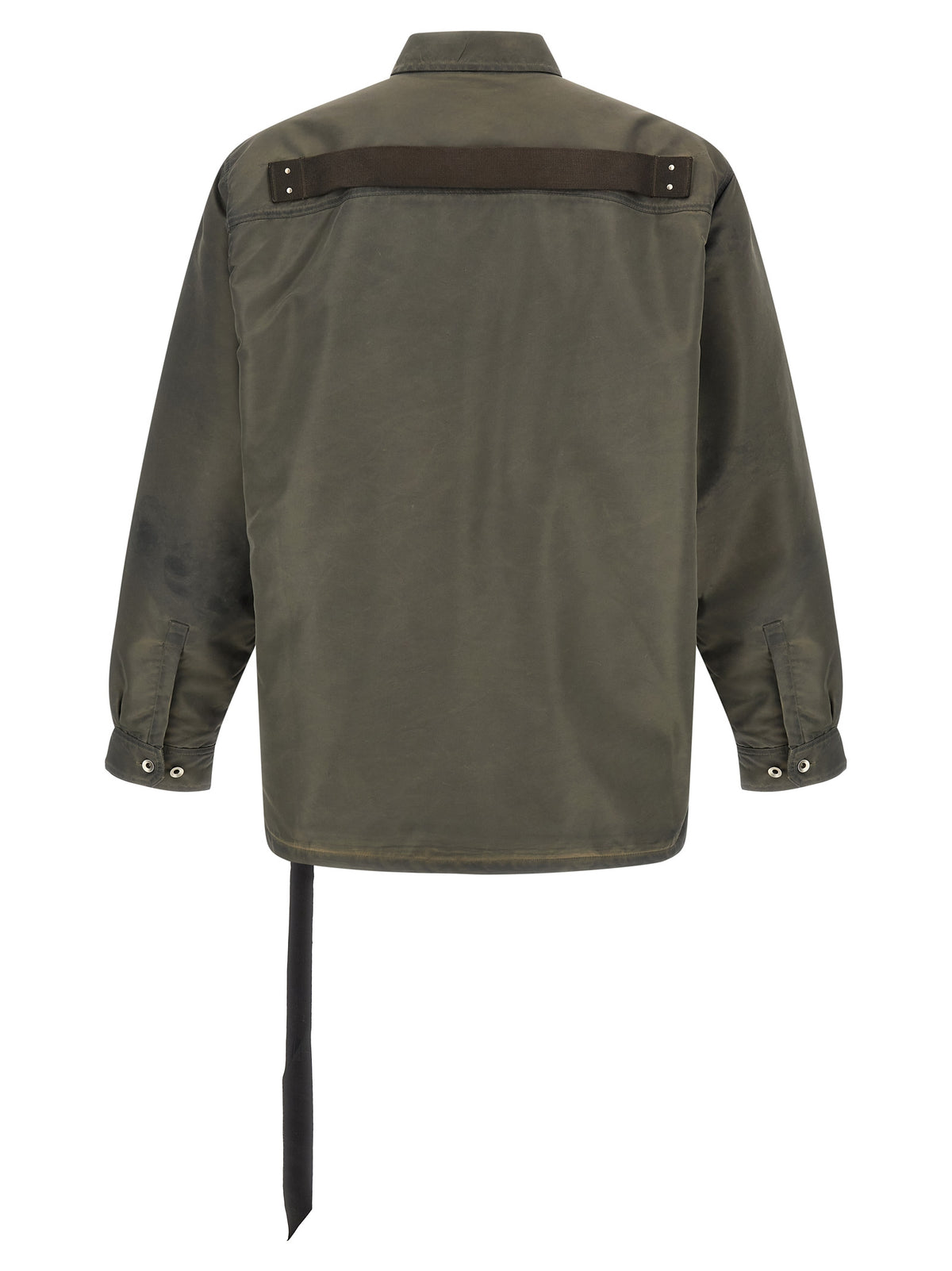 DRKSHDW Gray Nylon Full-Length Men's Jacket