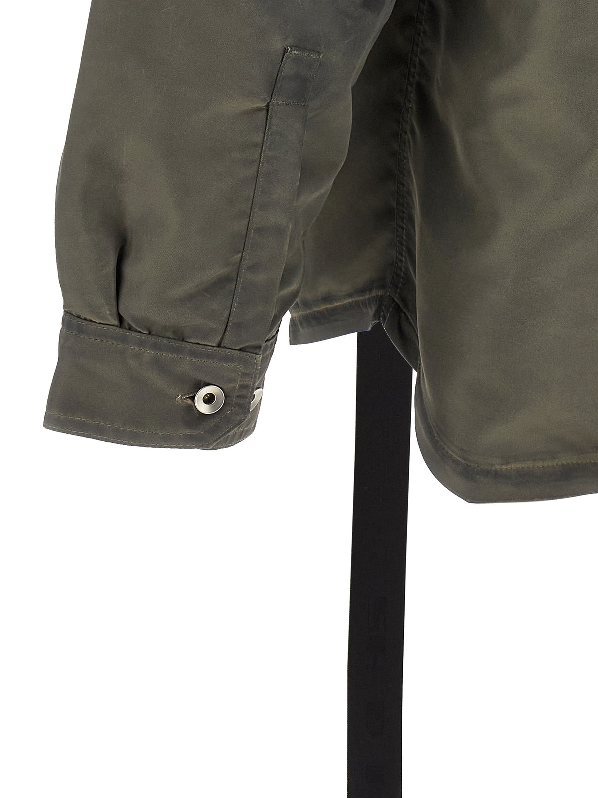 DRKSHDW Gray Nylon Full-Length Men's Jacket