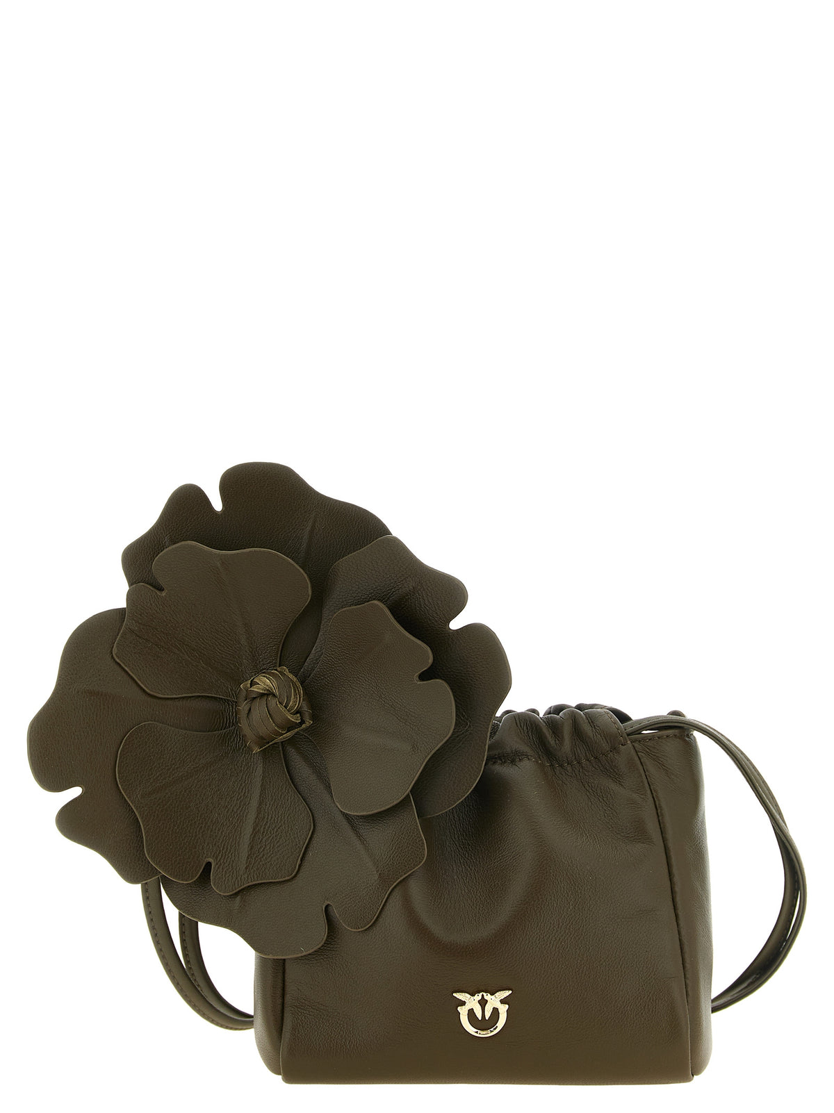 PINKO Bicolor Lambskin Clutch Women's Bag