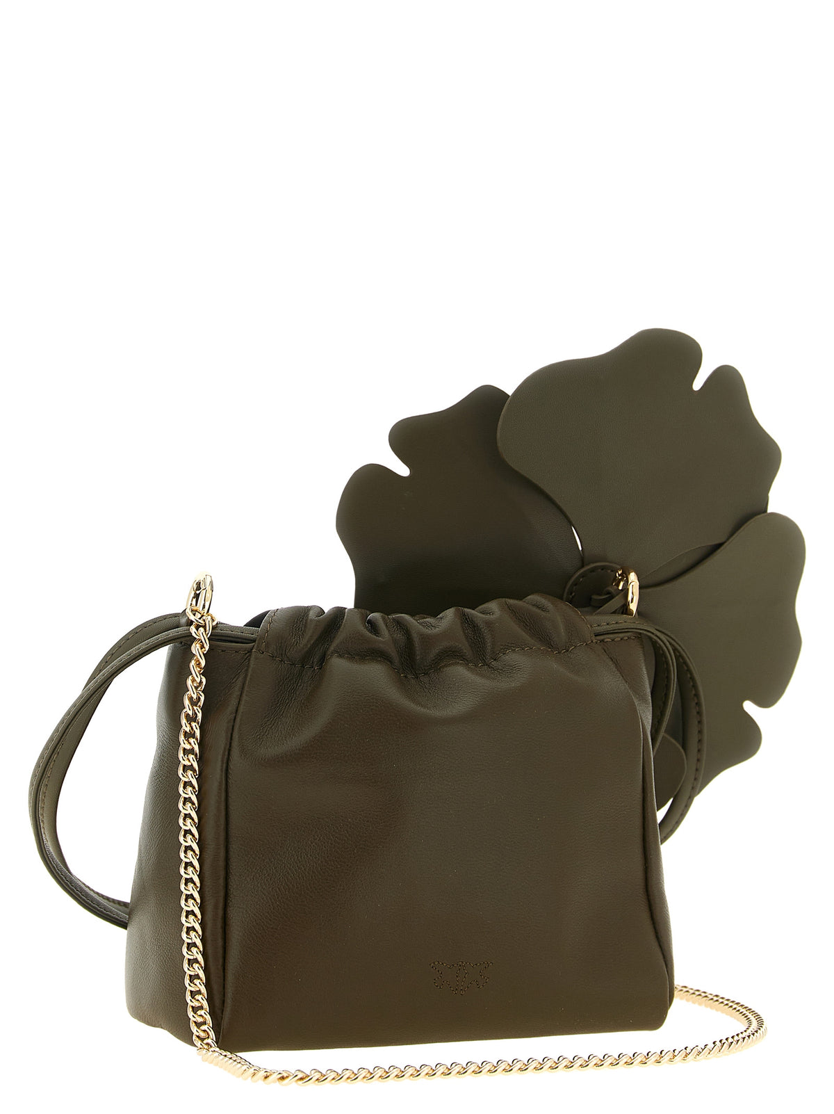 PINKO Bicolor Lambskin Clutch Women's Bag