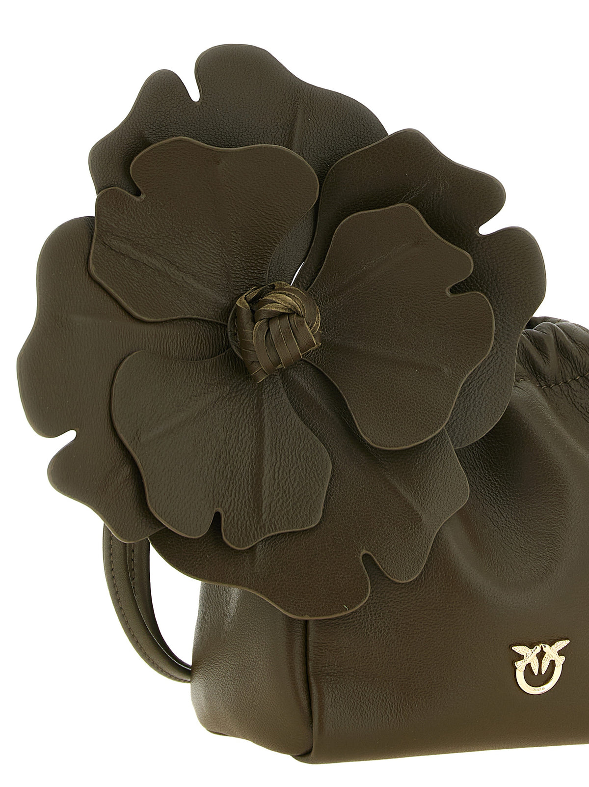 PINKO Bicolor Lambskin Clutch Women's Bag