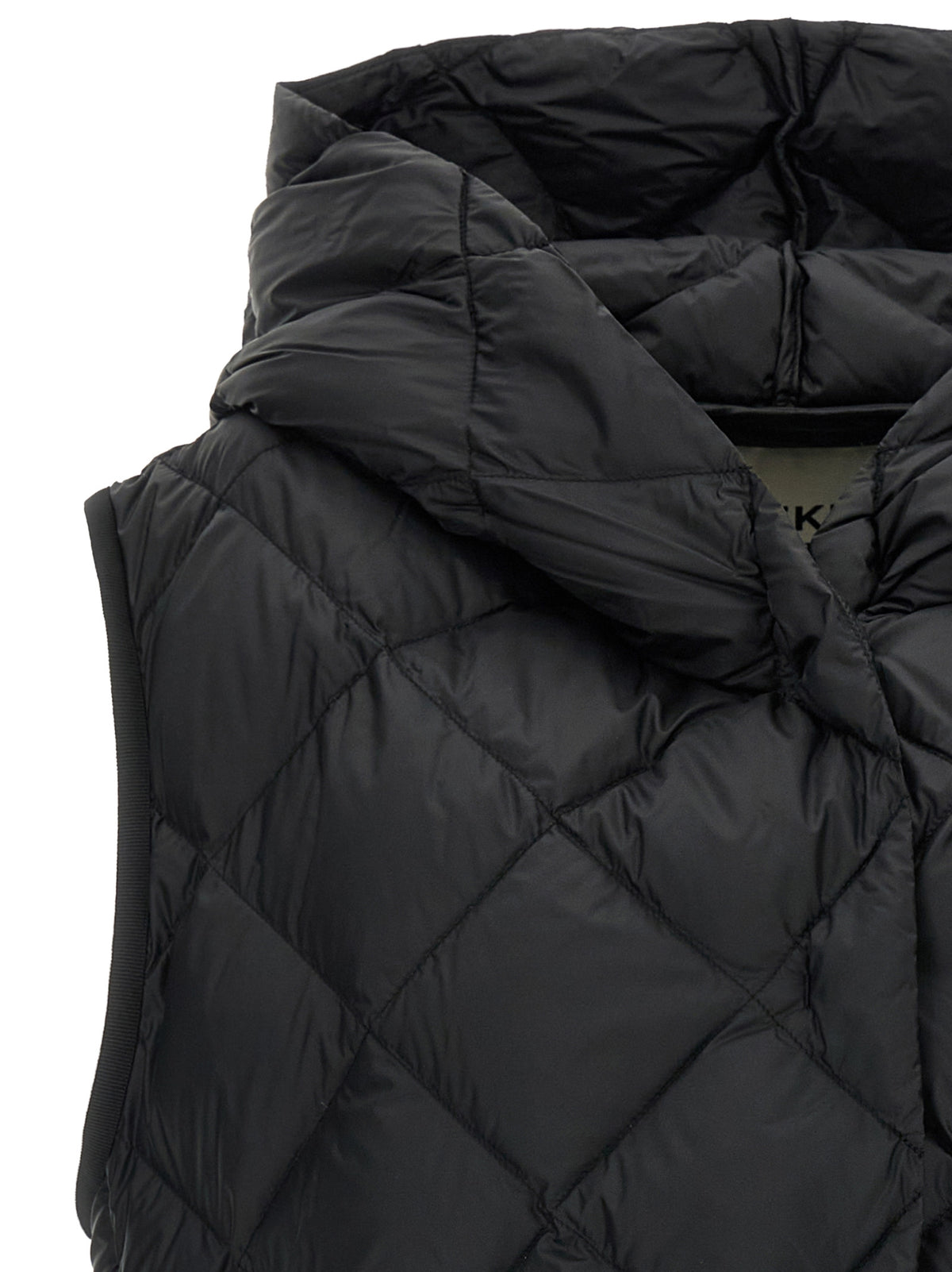 Max Mara Black Polyester Sleeveless Women's Jacket