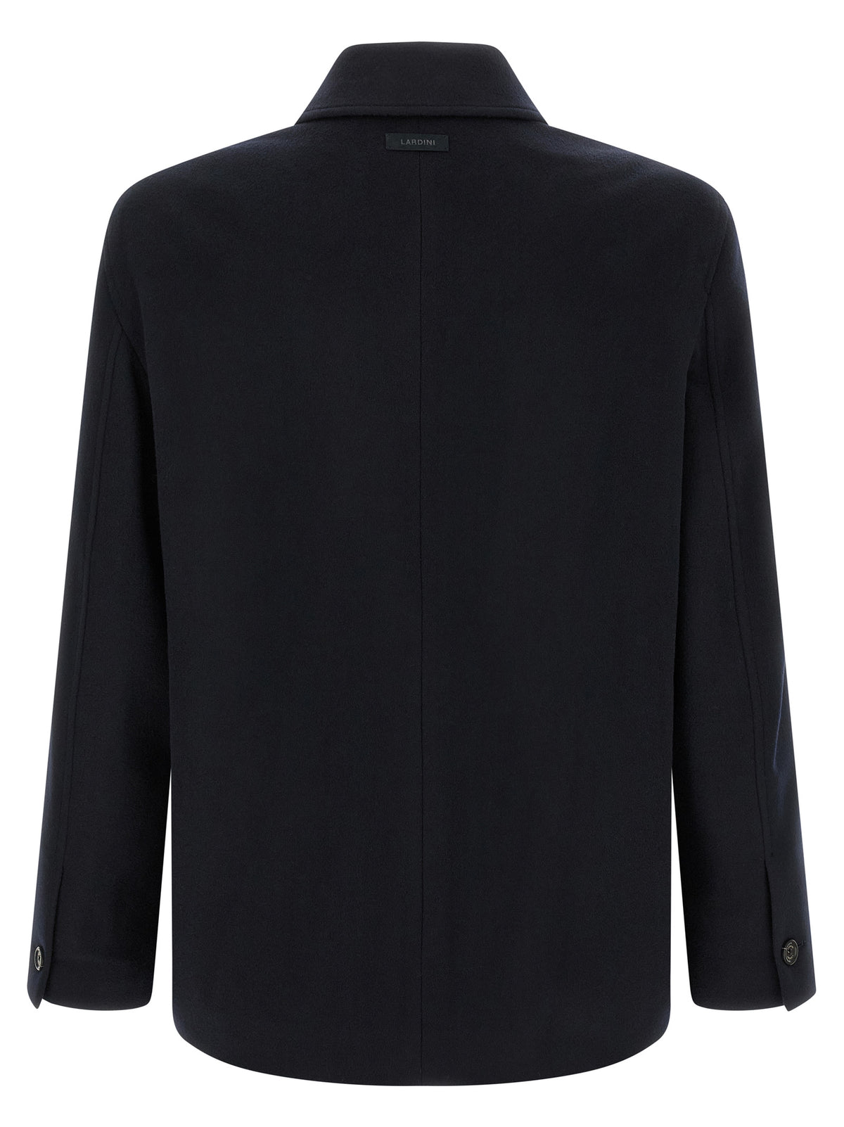Lardini Blue Cashmere Full-Length Men's Jacket