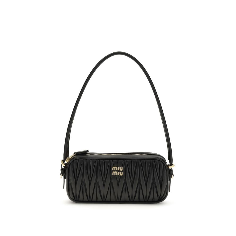 Miu Miu Black Lamb Ovis Aries Women's Wallet