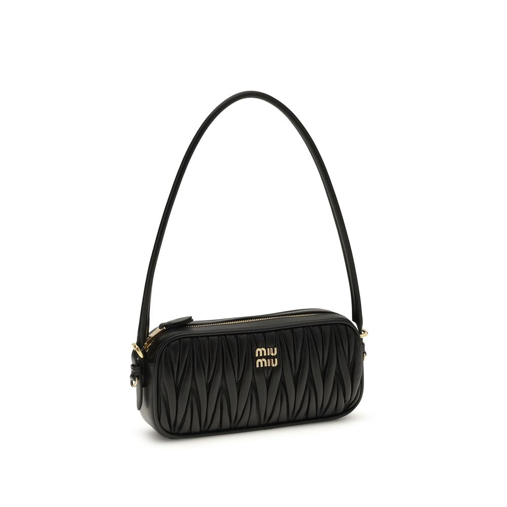 Miu Miu Black Lamb Ovis Aries Women's Wallet