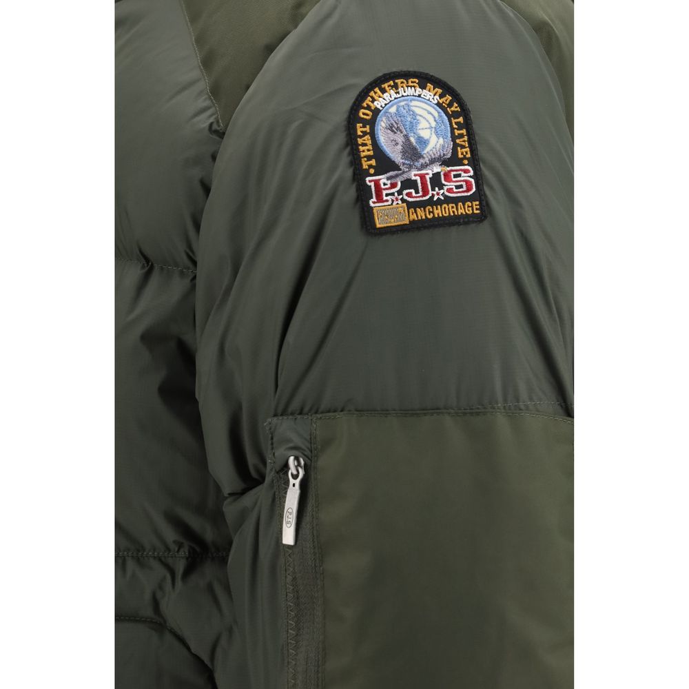 Parajumpers Bicolor Polyamide Full-Length Men's Jacket