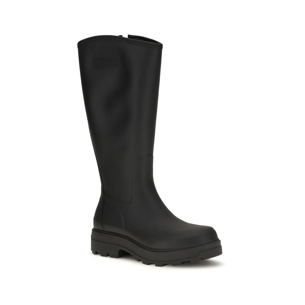 TRETORN Black Rubber Rain Women's Boots